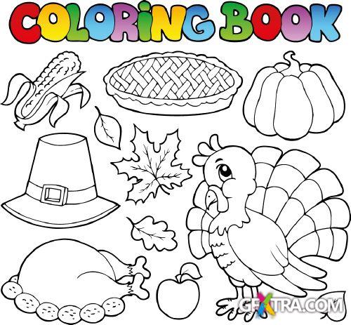 Coloring Book 50xEPS