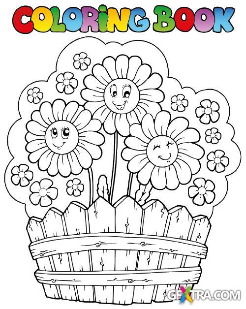 Coloring Book 50xEPS