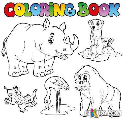 Coloring Book 50xEPS