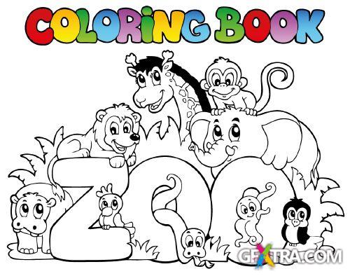 Coloring Book 50xEPS