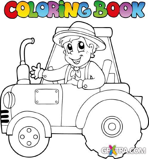 Coloring Book 50xEPS