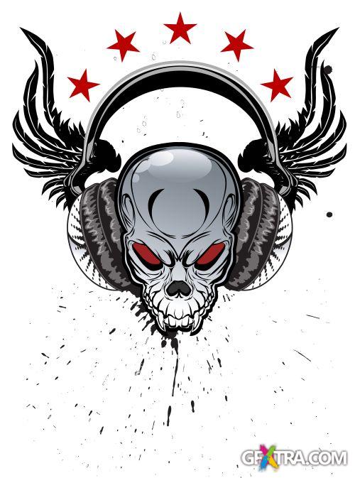 Fascinating Skulls II, 31xEPS