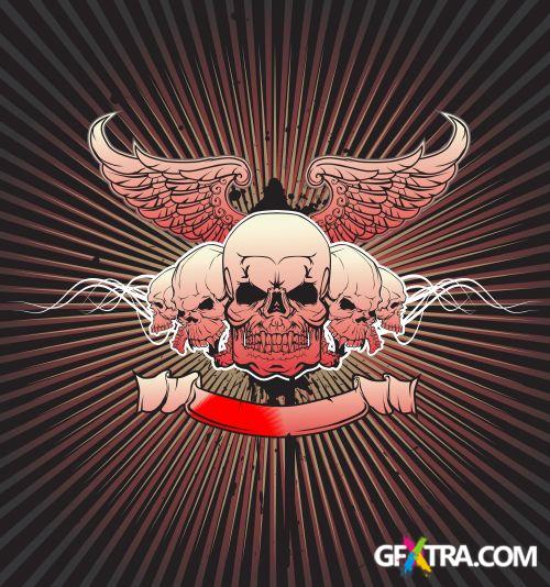 Fascinating Skulls II, 31xEPS