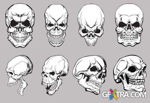 Fascinating Skulls II, 31xEPS