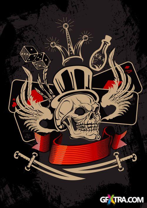 Fascinating Skulls II, 31xEPS