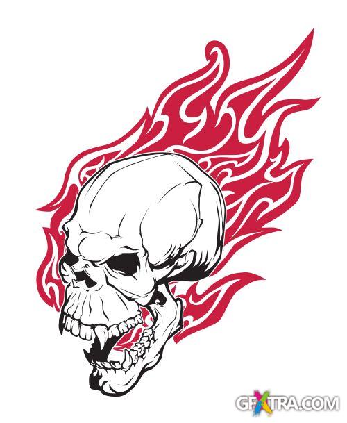 Fascinating Skulls II, 31xEPS