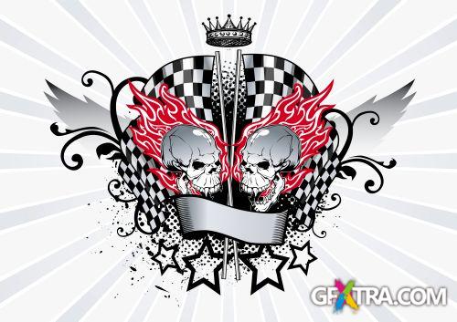 Fascinating Skulls II, 31xEPS