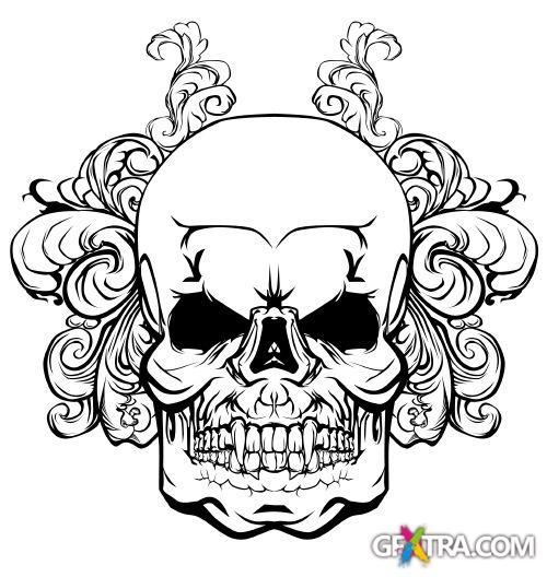 Fascinating Skulls II, 31xEPS