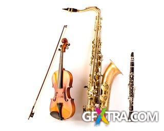 Music instruments - 25x JPEGs
