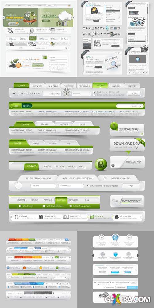 Vector Elements for Sites and Web Design #8