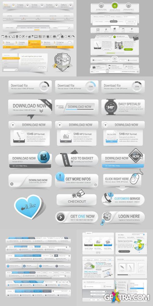 Vector Elements for Sites and Web Design #10