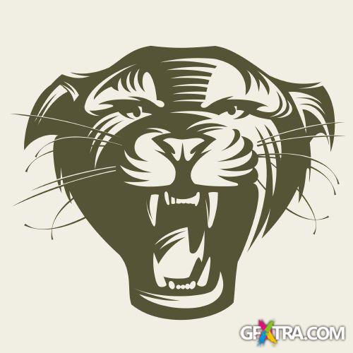 Animals Faces Bundle 103xEPS