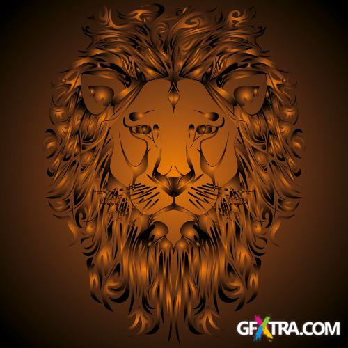 Animals Faces Bundle 103xEPS