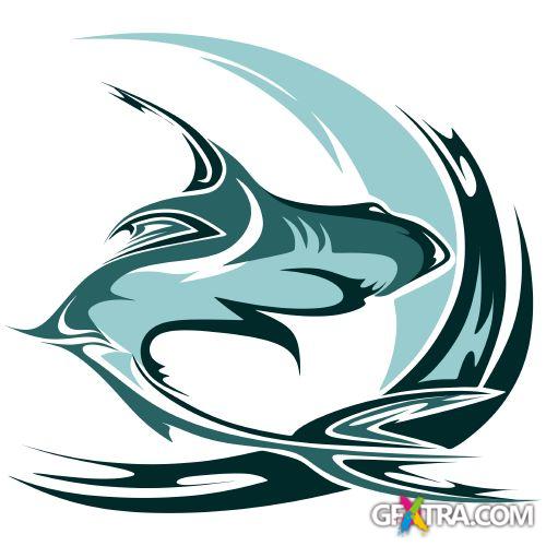 Animals Faces Bundle 103xEPS