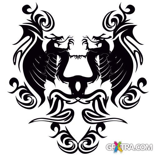 Animals Faces Bundle 103xEPS