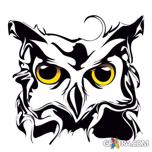 Animals Faces Bundle 103xEPS