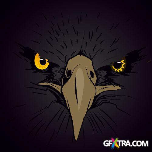 Animals Faces Bundle 103xEPS