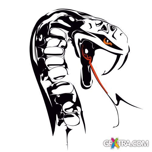 Animals Faces Bundle 103xEPS