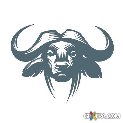 Animals Faces Bundle 103xEPS