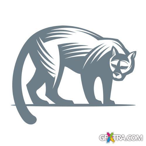 Animals Faces Bundle 103xEPS