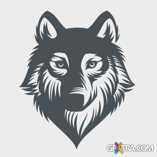 Animals Faces Bundle 103xEPS