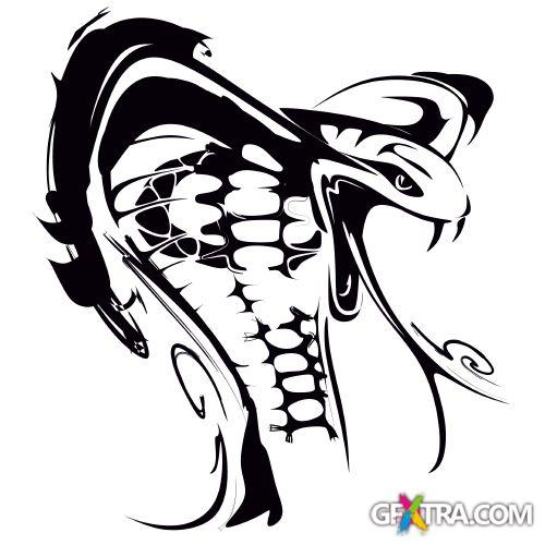 Animals Faces Bundle 103xEPS