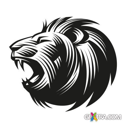 Animals Faces Bundle 103xEPS