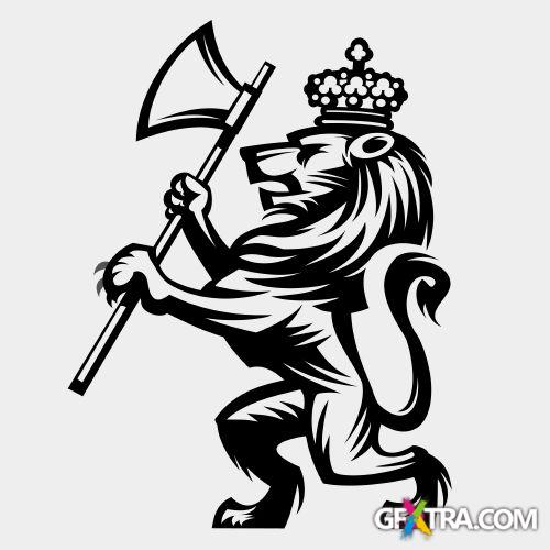 Animals Faces Bundle 103xEPS