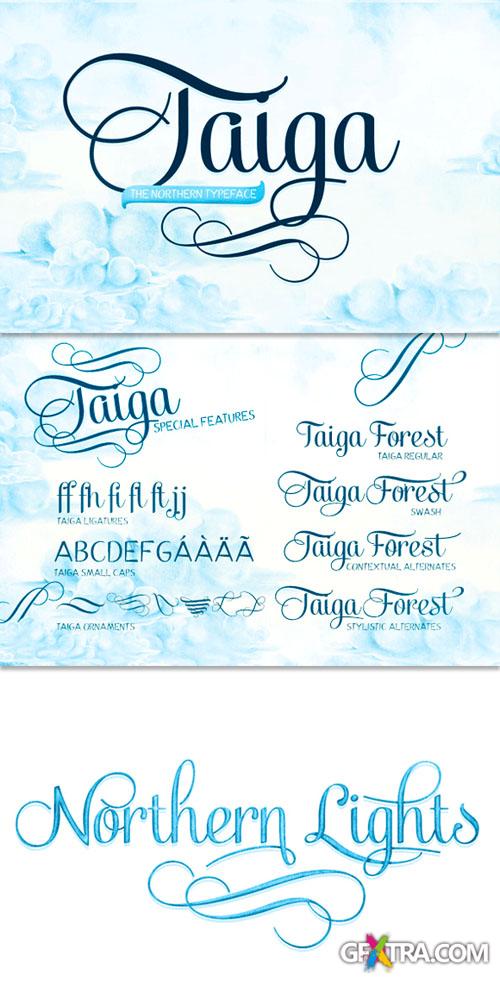 Exclusive Taiga Fonts