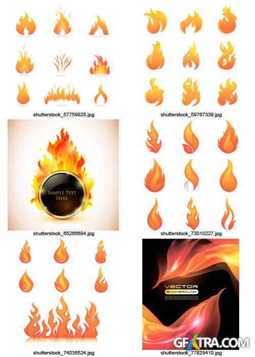 Amazing SS - Fire & Flames, 25xEPS Amazing SS - Fire & Flames, 25xEPS