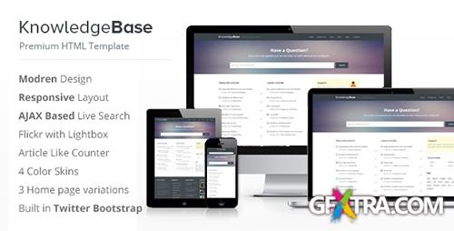 ThemeForest - Knowledge Base HTML Template - RIP