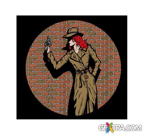 Fascinating Vectors #4, 57xEPS