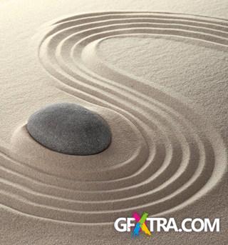 The Zen garden of stones - 25x JPEGs