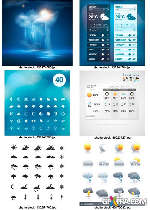 Amazing SS - Weather Widget &amp; Icons, 25xEPS