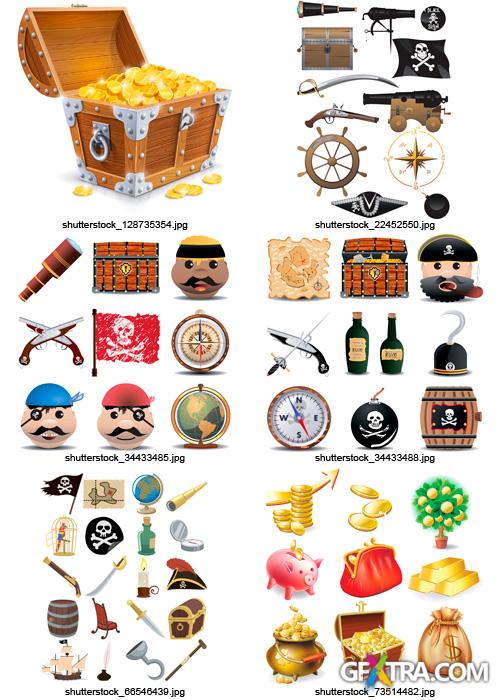 Amazing SS - Pirates &amp; Treasure, 25xEPS