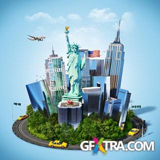 Around the World 25xJPG