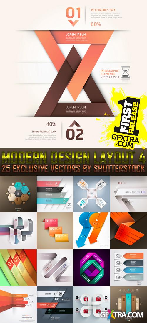 Amazing SS - Modern Design Layout 4, 25xEPS