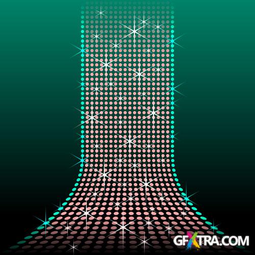 Disco backgrounds - 25x EPS