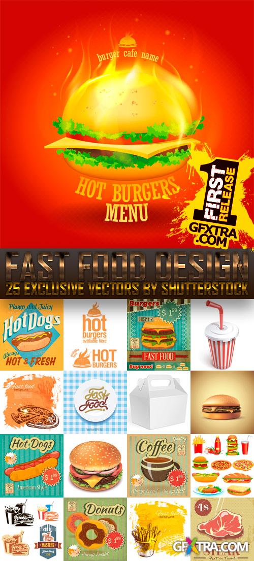Amazing SS - Fast Food Design, 25xEPS