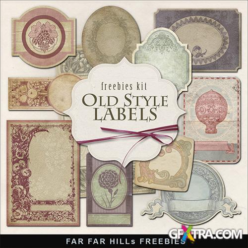 Scrap-kit - Old Style Labels 2013