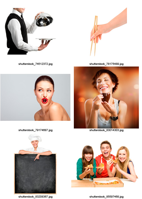 People &amp; Food 25xJPGs