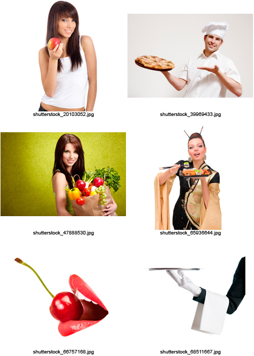 People &amp; Food 25xJPGs