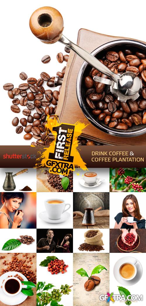 Drink Coffee &amp; Coffee Plantation 25xJPGs