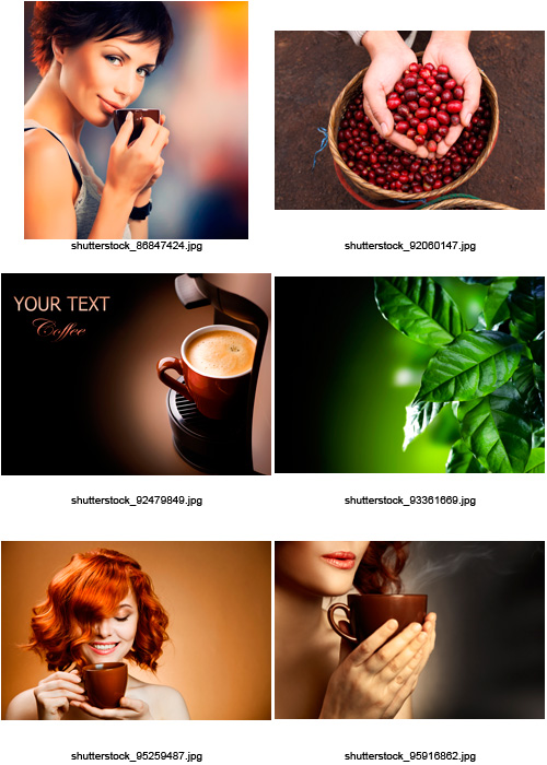 Drink Coffee &amp; Coffee Plantation 25xJPGs