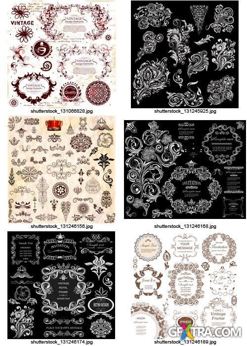 Amazing SS - Calligraphic Elements 3, 25xEPS