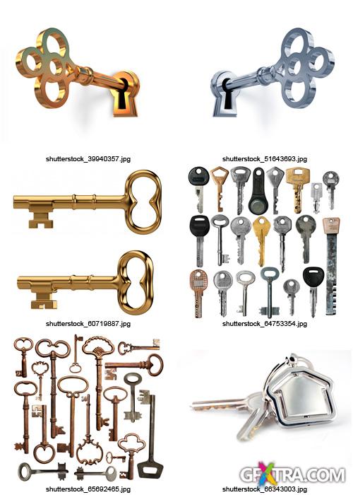 Amazing SS - Key &amp; Keyhole, 25xJPGs