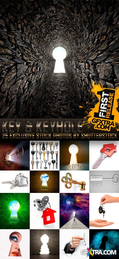 Amazing SS - Key &amp; Keyhole, 25xJPGs