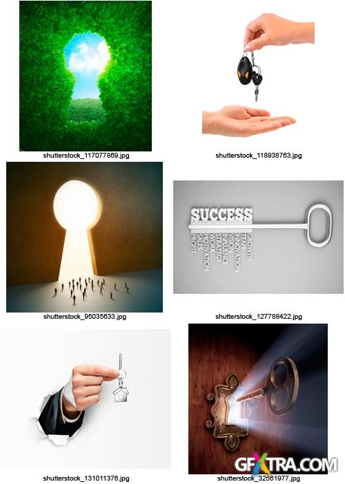 Amazing SS - Key &amp; Keyhole, 25xJPGs