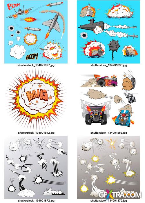 Amazing SS - Comic Explosions, 25xEPS Amazing SS - Comic Explosions, 25xEPS