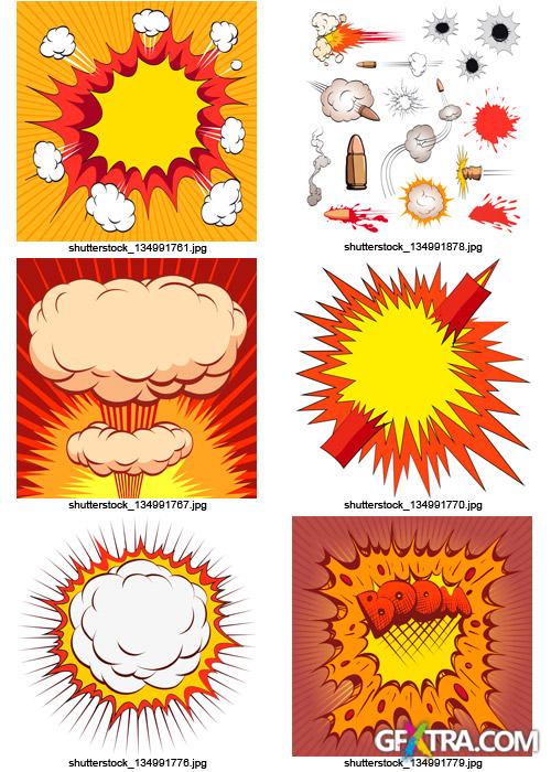 Amazing SS - Comic Explosions, 25xEPS Amazing SS - Comic Explosions, 25xEPS